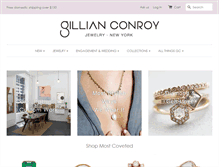 Tablet Screenshot of gillianconroy.com